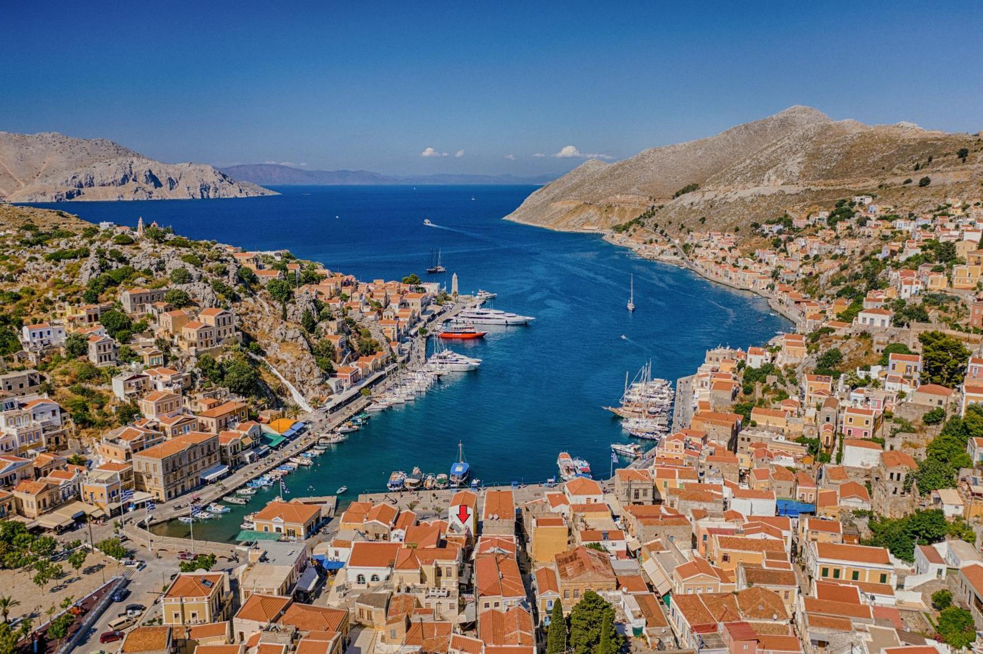 The Old Symi Daire Dış mekan fotoğraf
